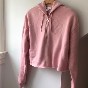 Top shop pink hoodie